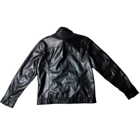 New Authentic Armani Collezioni Men's Black Italian Jacket Full Zip Size XL - Picture 5 of 14